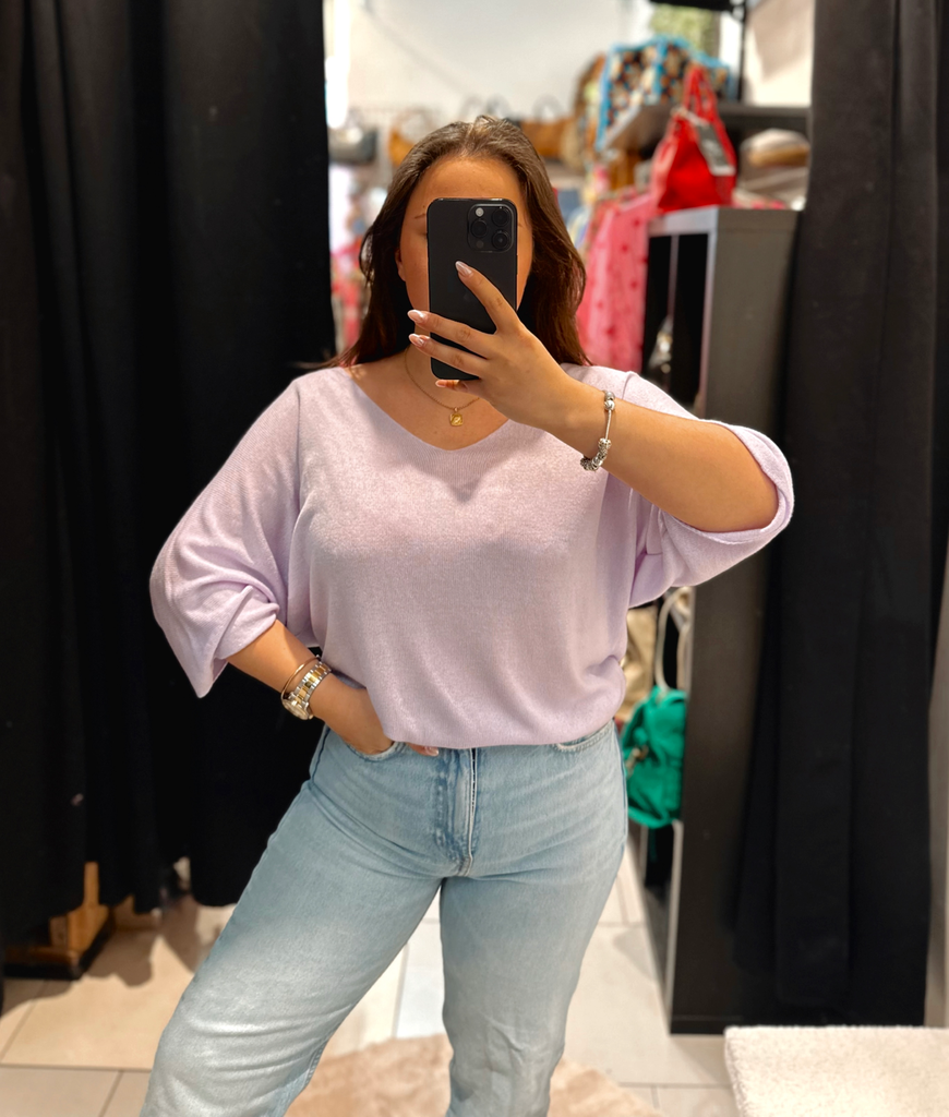 Blouse lila
