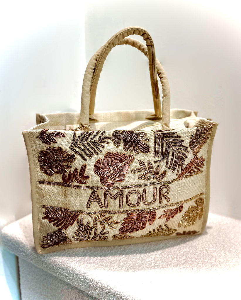 Sac Amour perlé