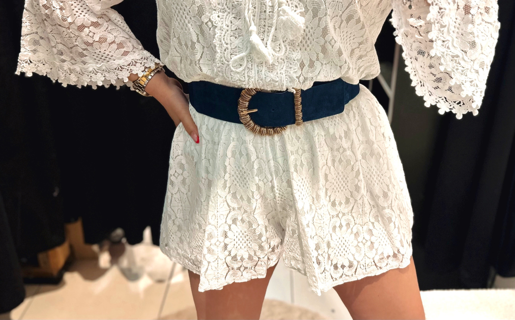 Ceinture bleu marine 