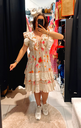 Robe à volants bohème 