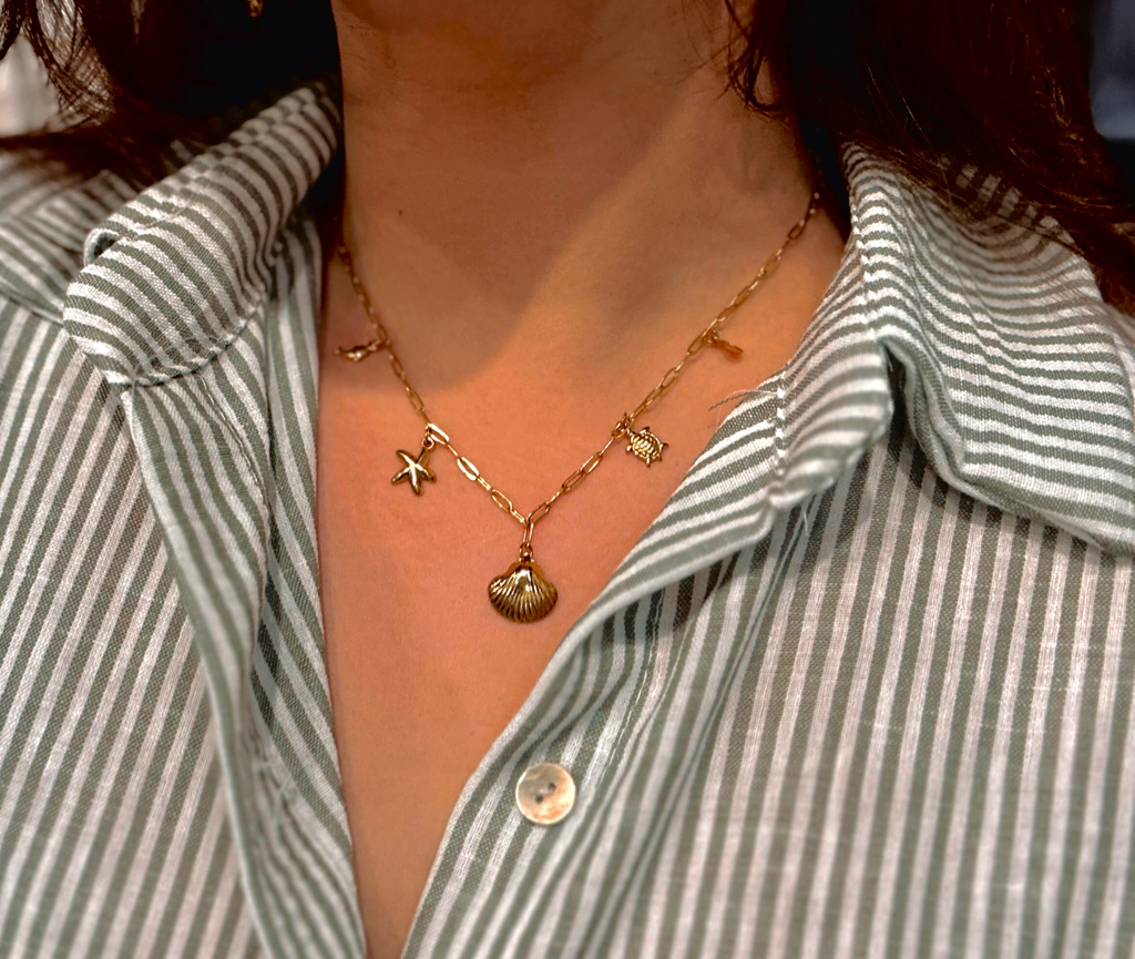 Collier playa en acier