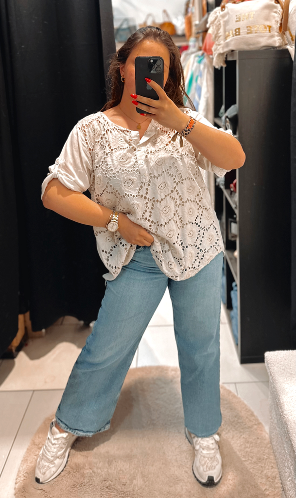 Blouse Églantine beige 