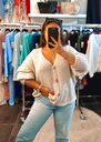 Gilet Mia beige 