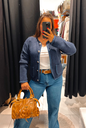 Gilet Camille Bleu marine