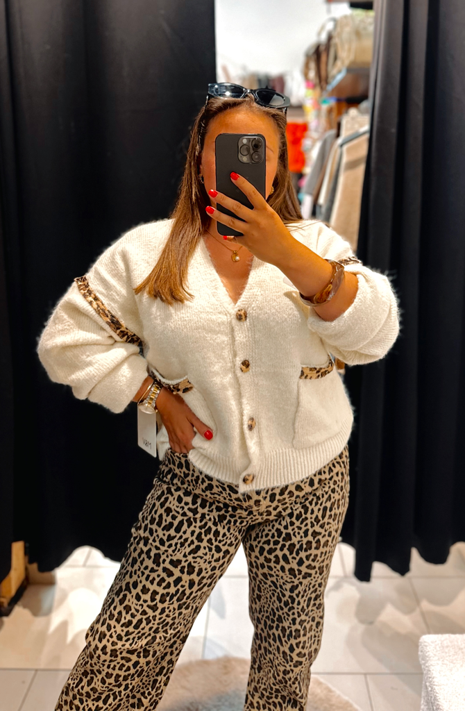 Gilet Léo blanc
