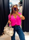 Gilet Paulette rose 
