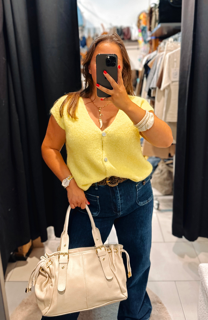 Gilet Paulette jaune