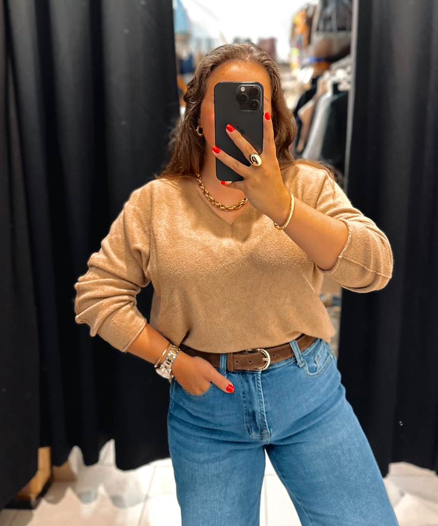 Le basic Elise beige foncé