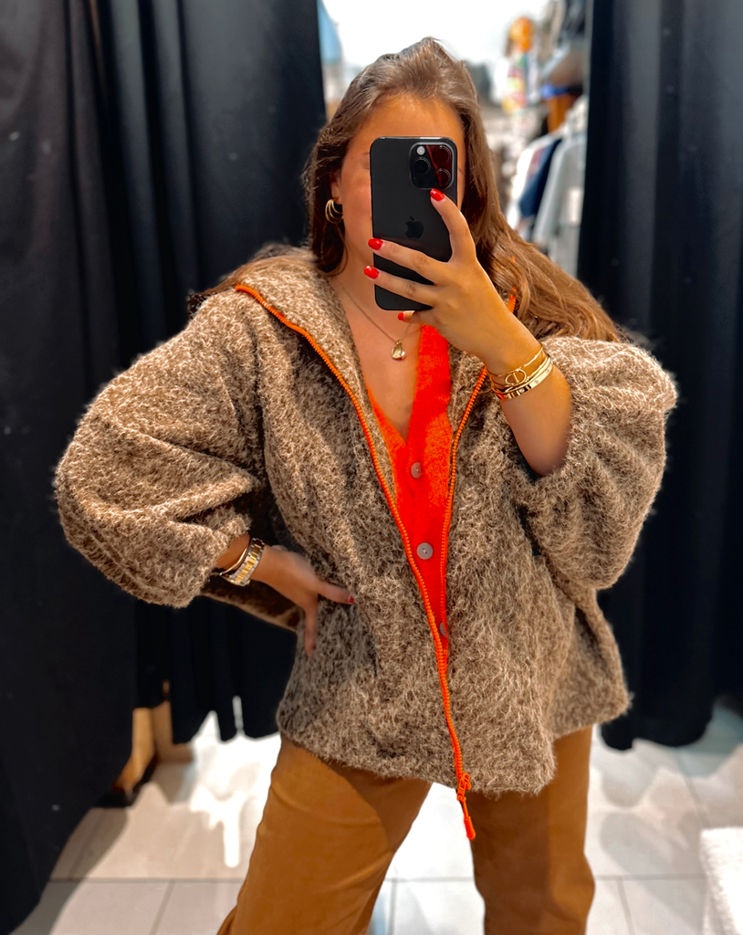 Veste Milly camel 