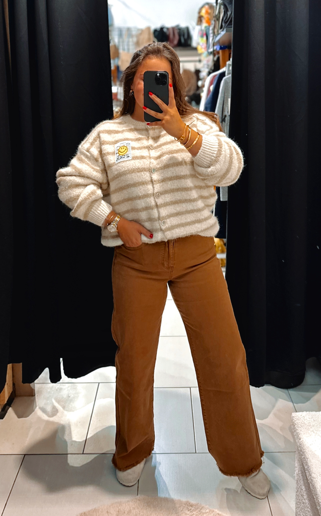 Jeans Zack et Zoe camel (36)