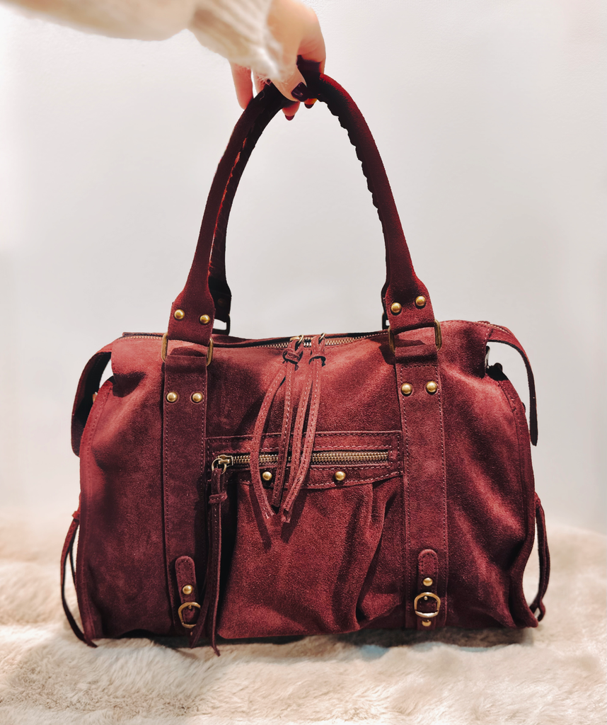Sac gaga XL bordeaux 