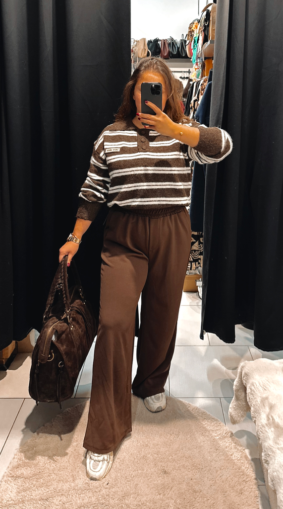 Pantalon Noah chocolat  (36)