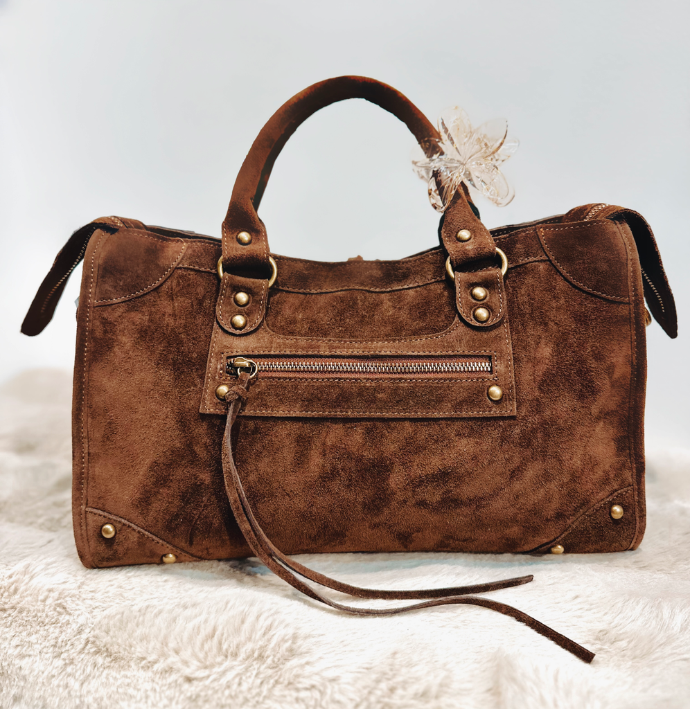Grand sac gaga marron