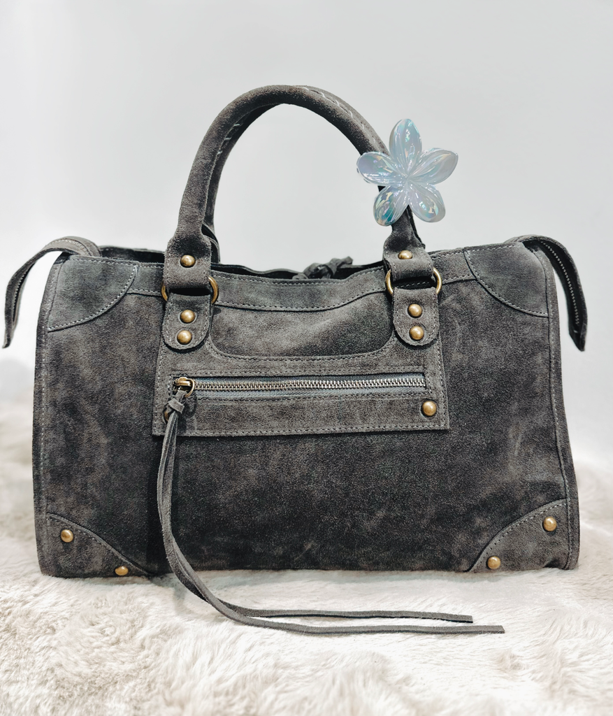 Grand sac gaga gris 