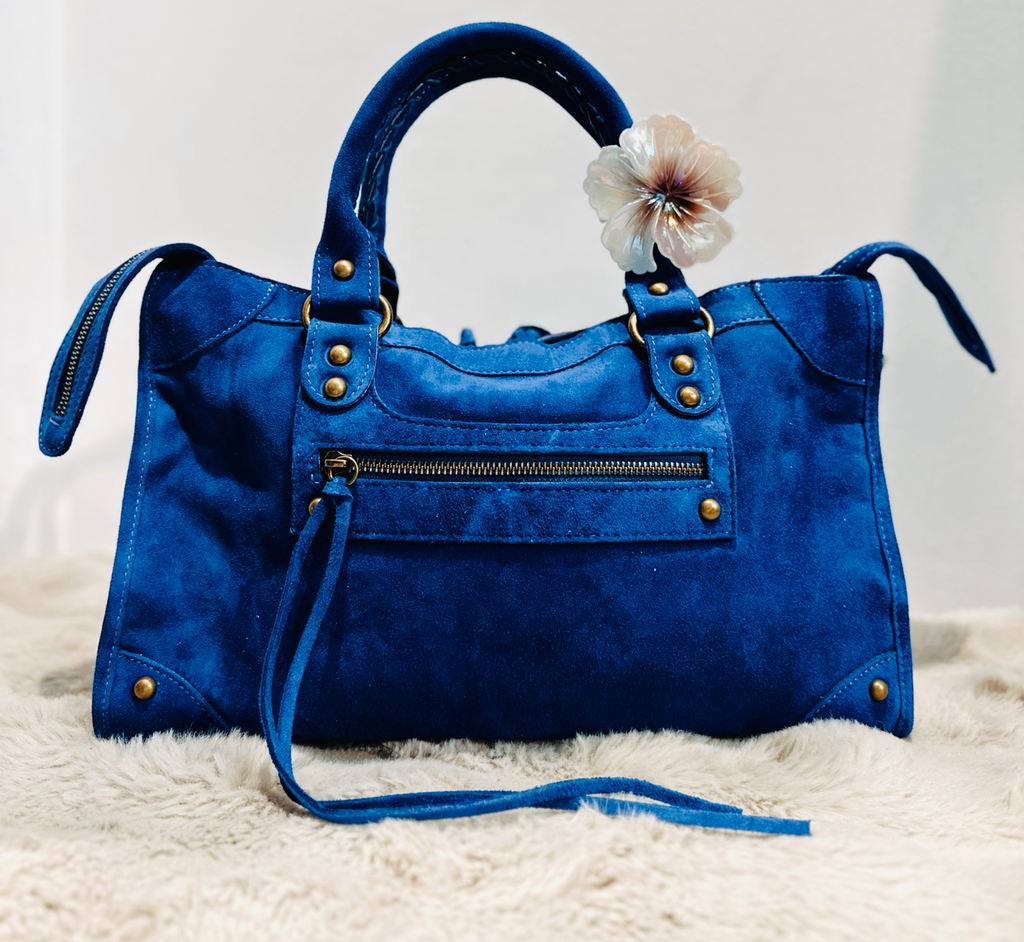 Grand sac gaga bleu roi