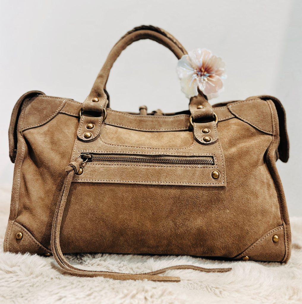 Grand sac gaga taupe 