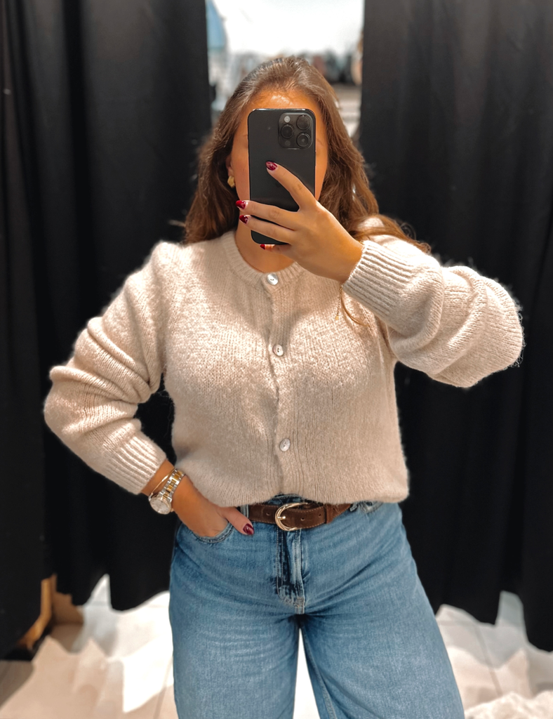 Gilet Valentine beige 