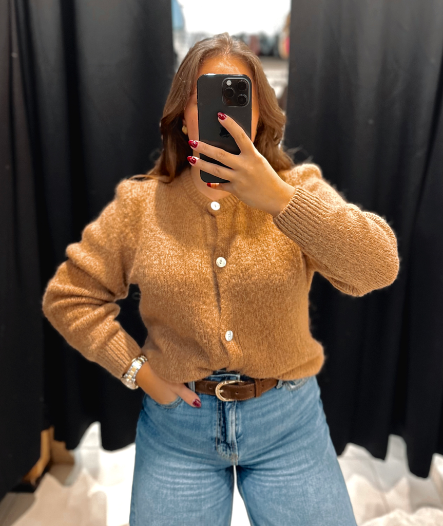 Gilet Valentine camel