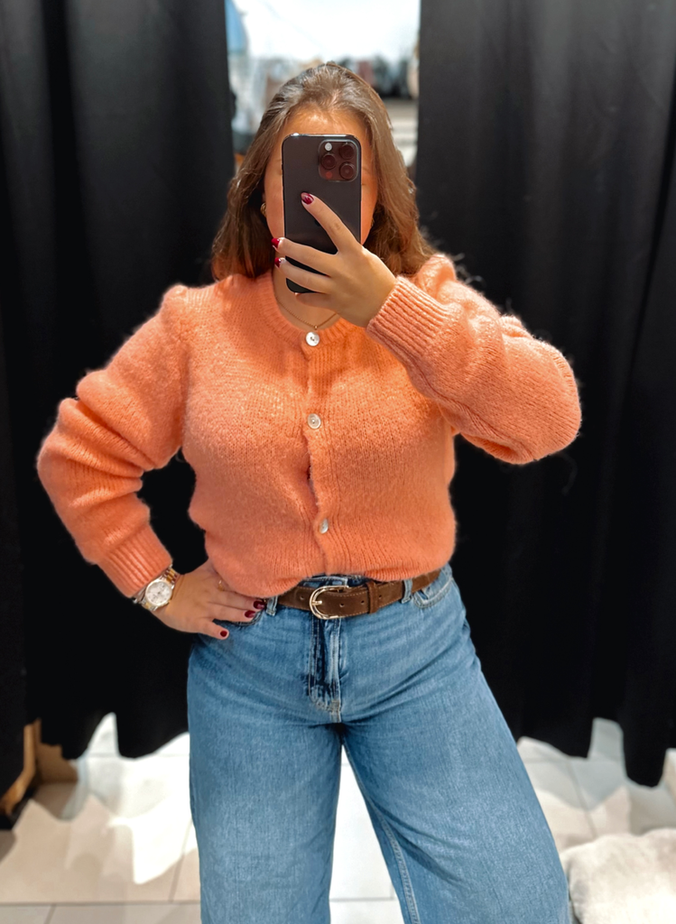 Gilet Valentine corail