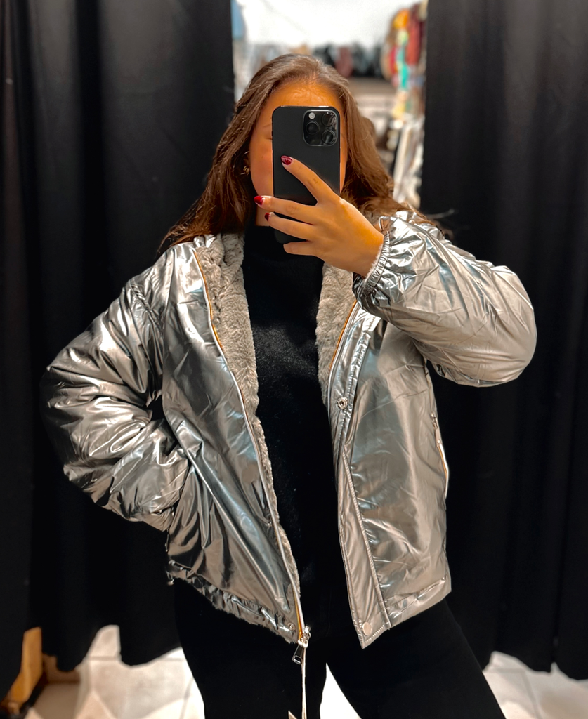 Veste Ines grise  (Taille 1)