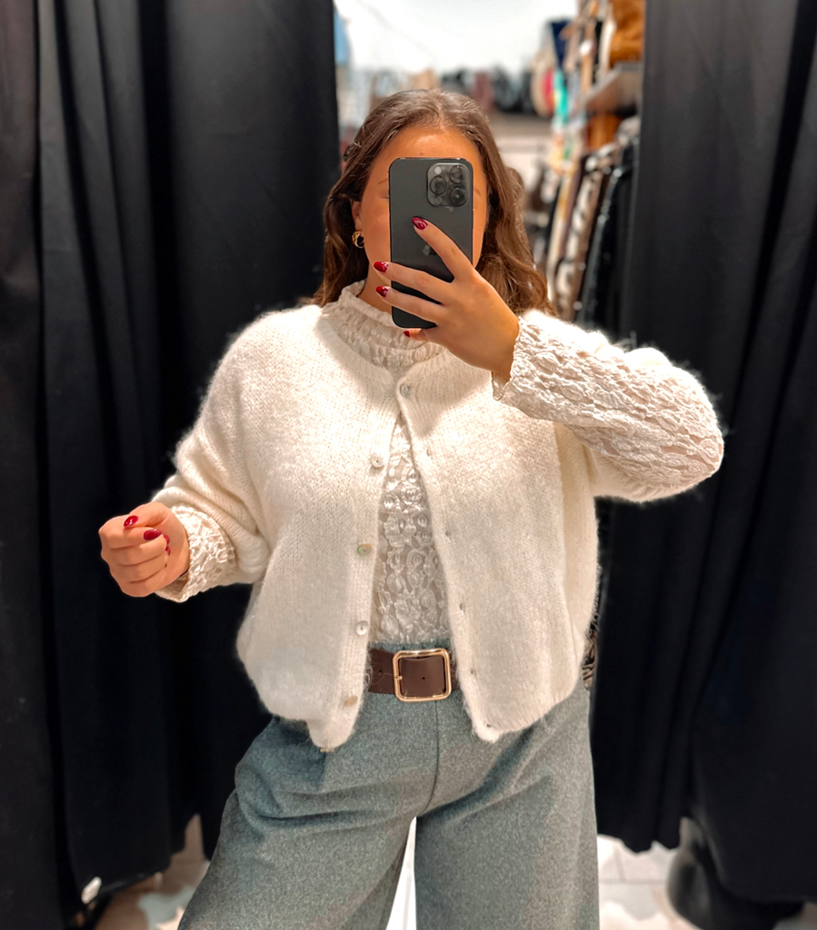 Gilet Valentina blanc