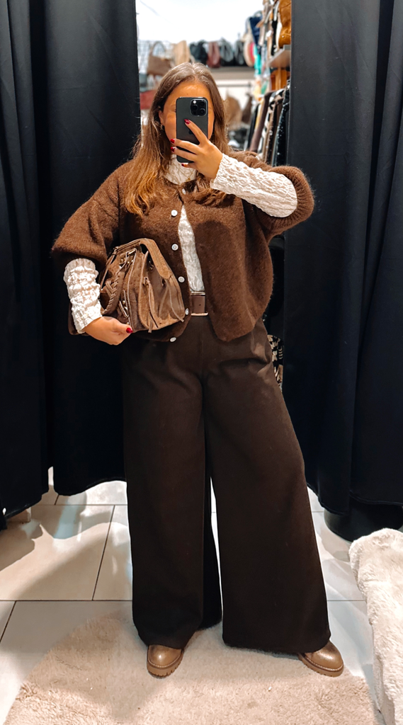 Pantalon Jena chocolat 