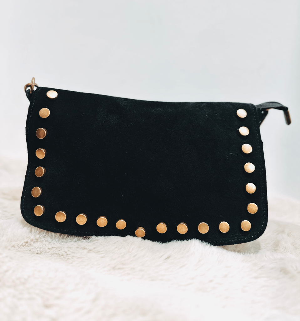Sac en daim Aimy noir