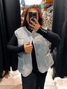 Gilet Jade gris 