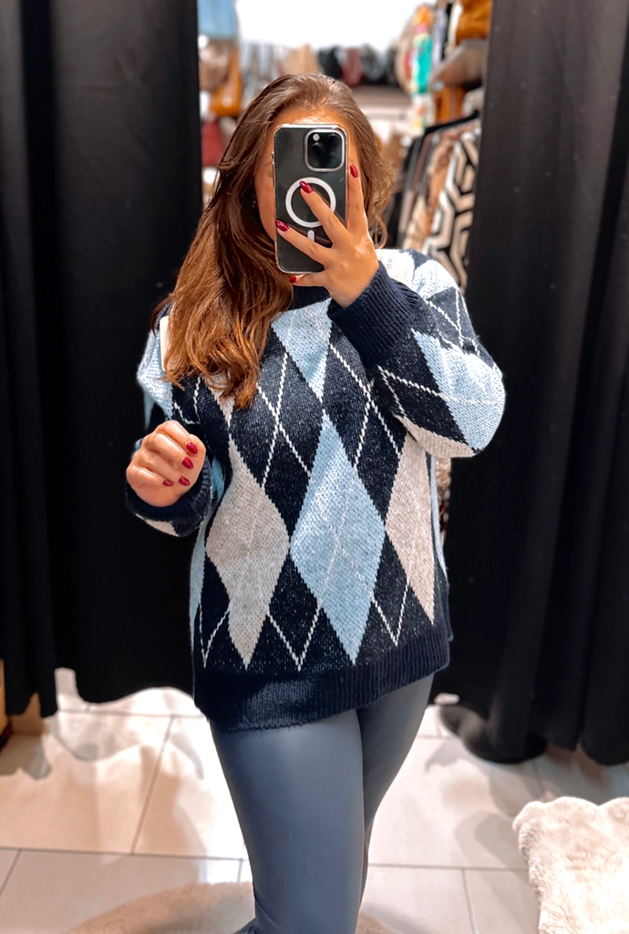 Pull Mady bleu marine