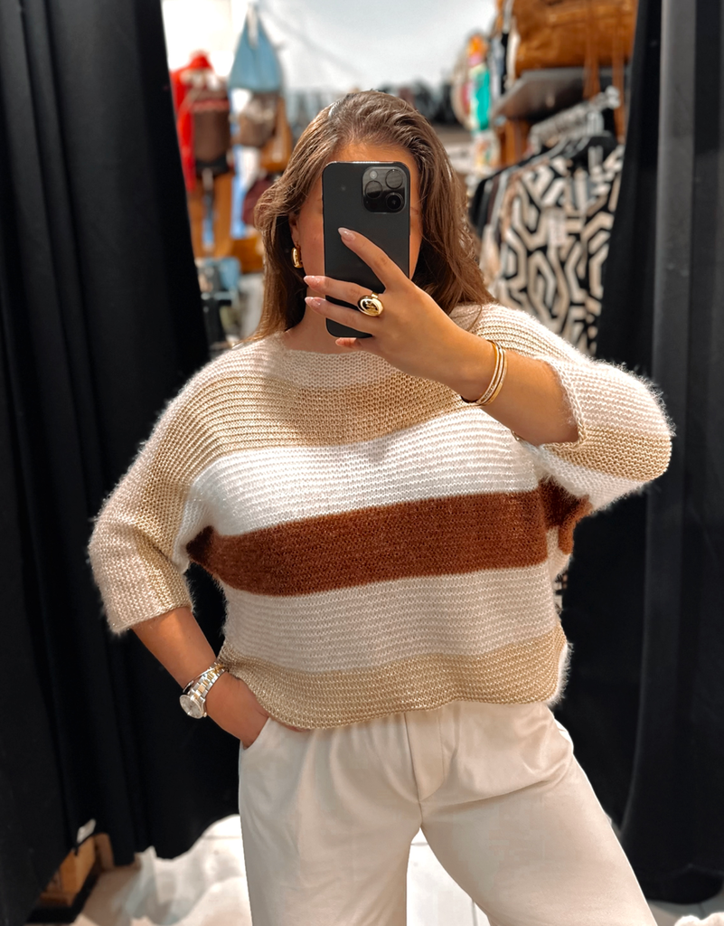 Pull Linda beige 
