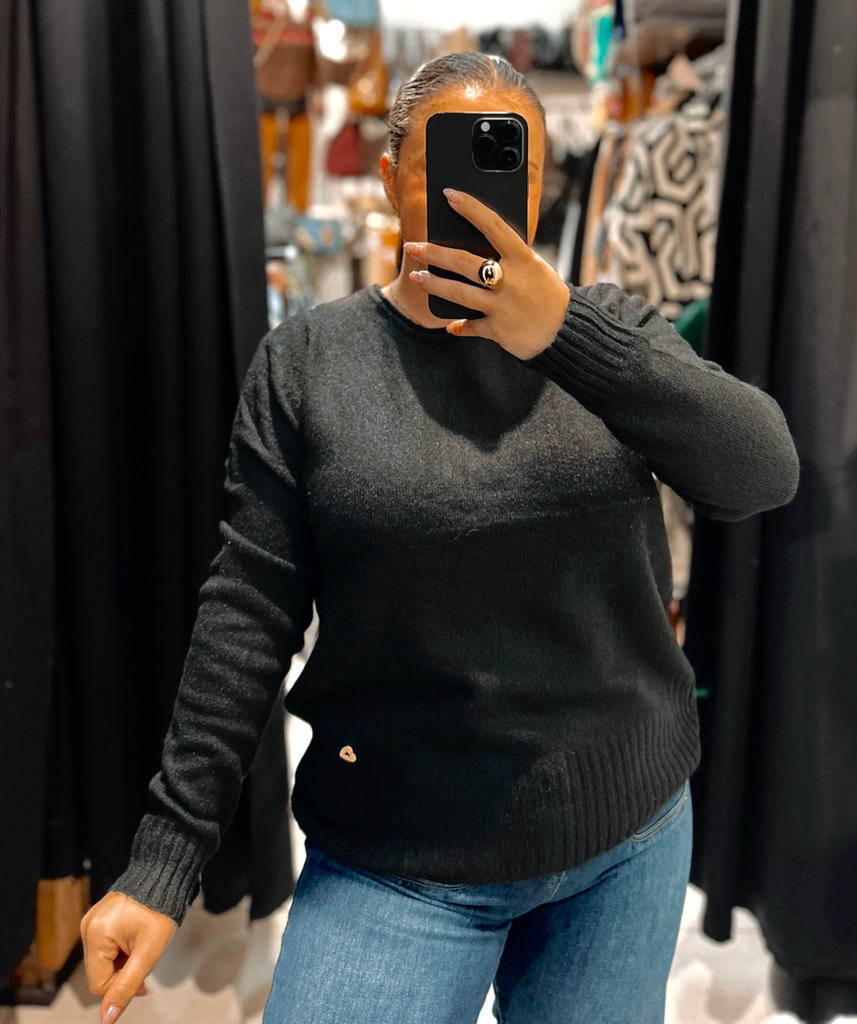 Pull Bianca noir 