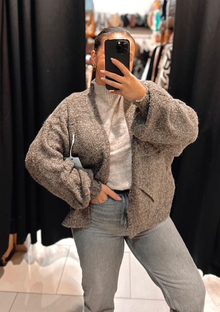 Gilet Luca taupe (Taille 1)