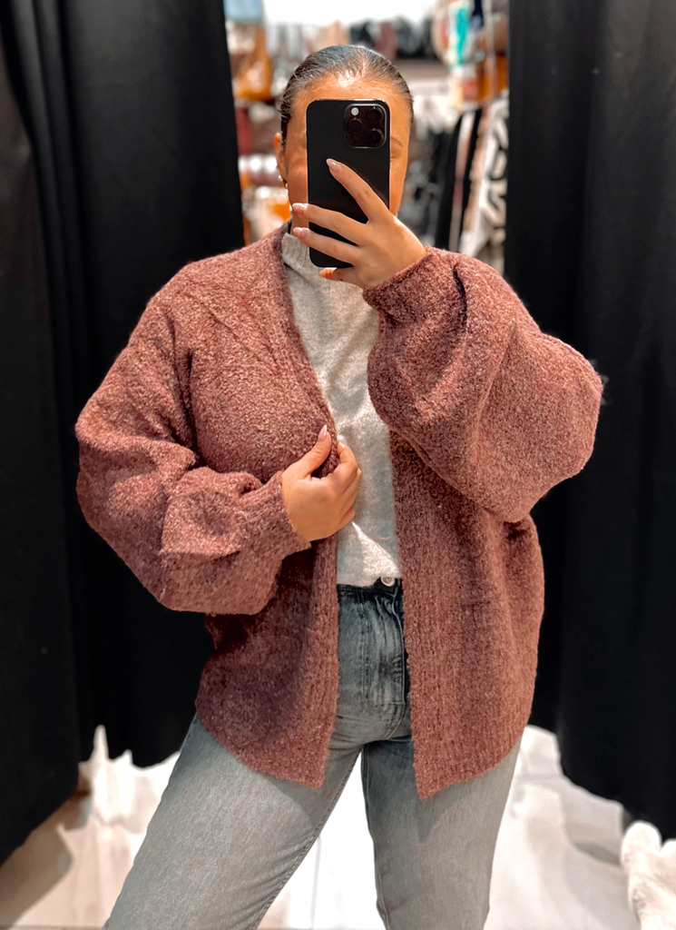 Gilet Luca rose (Taille 1)