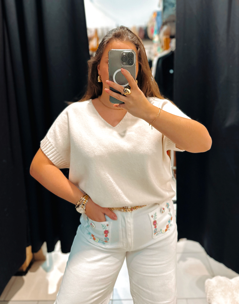 Pull Chloé blanc