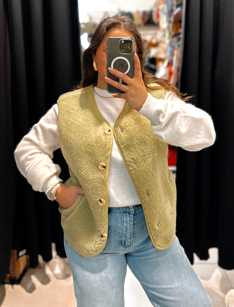 Veste Poupette verte