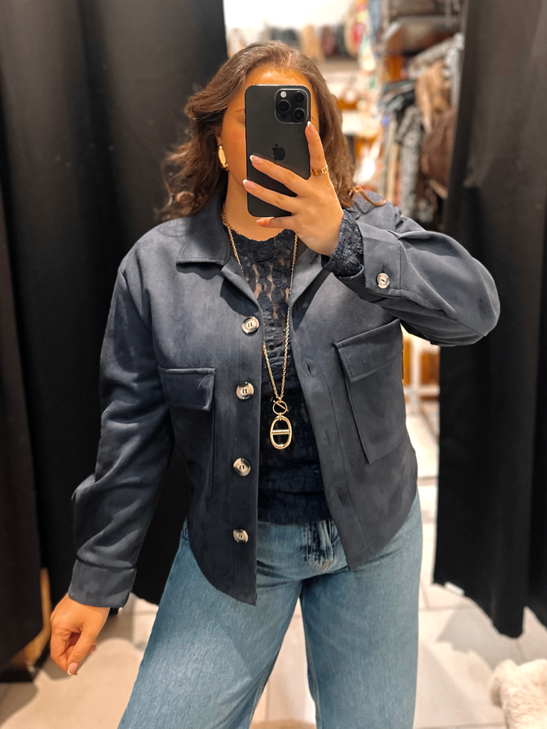 Veste Amy bleue marine