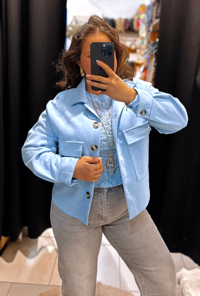 Veste Amy bleue ciel