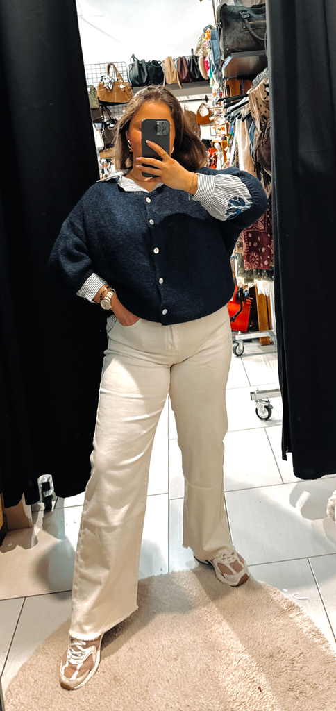 Jeans Zack et Zoé beige (36)