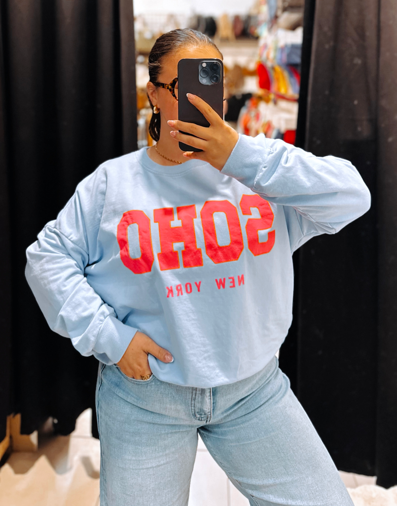 Sweat Soho bleu