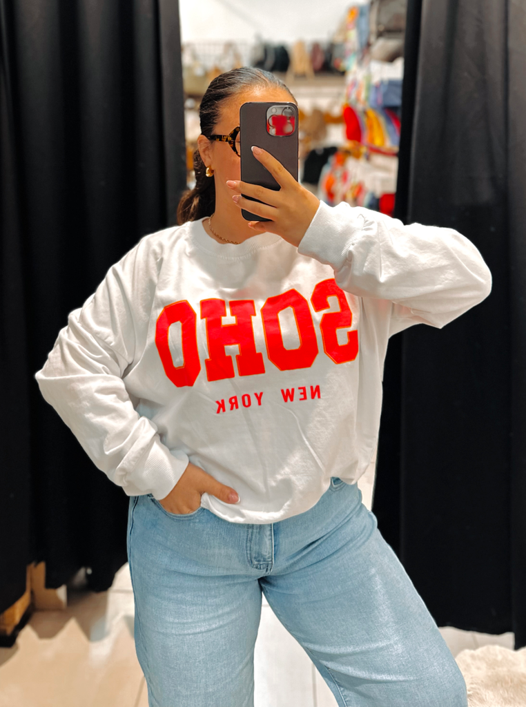 Sweat Soho blanc