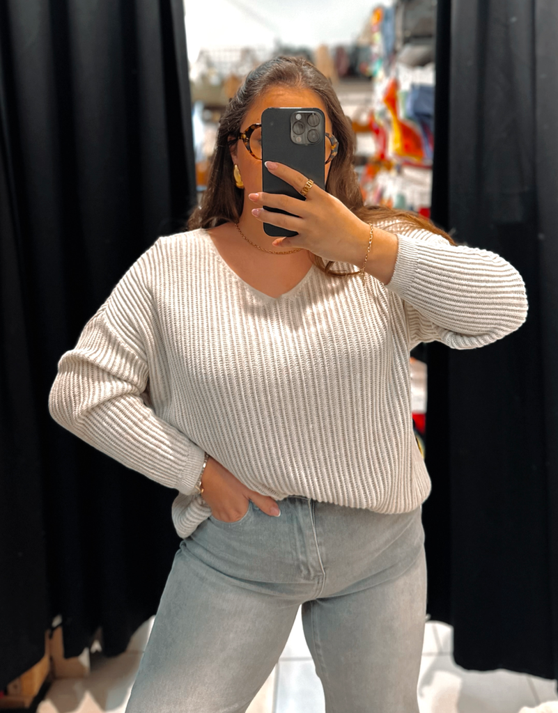 Pull Anabelle beige