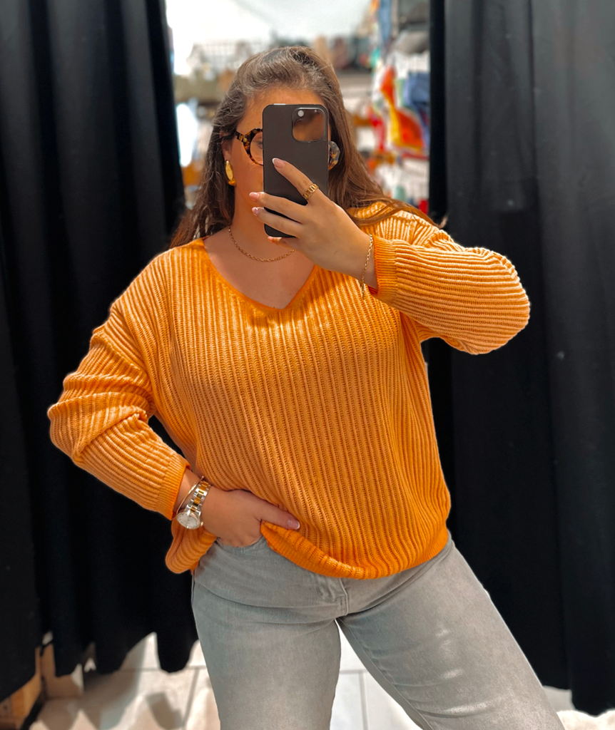 Pull Anabelle orange