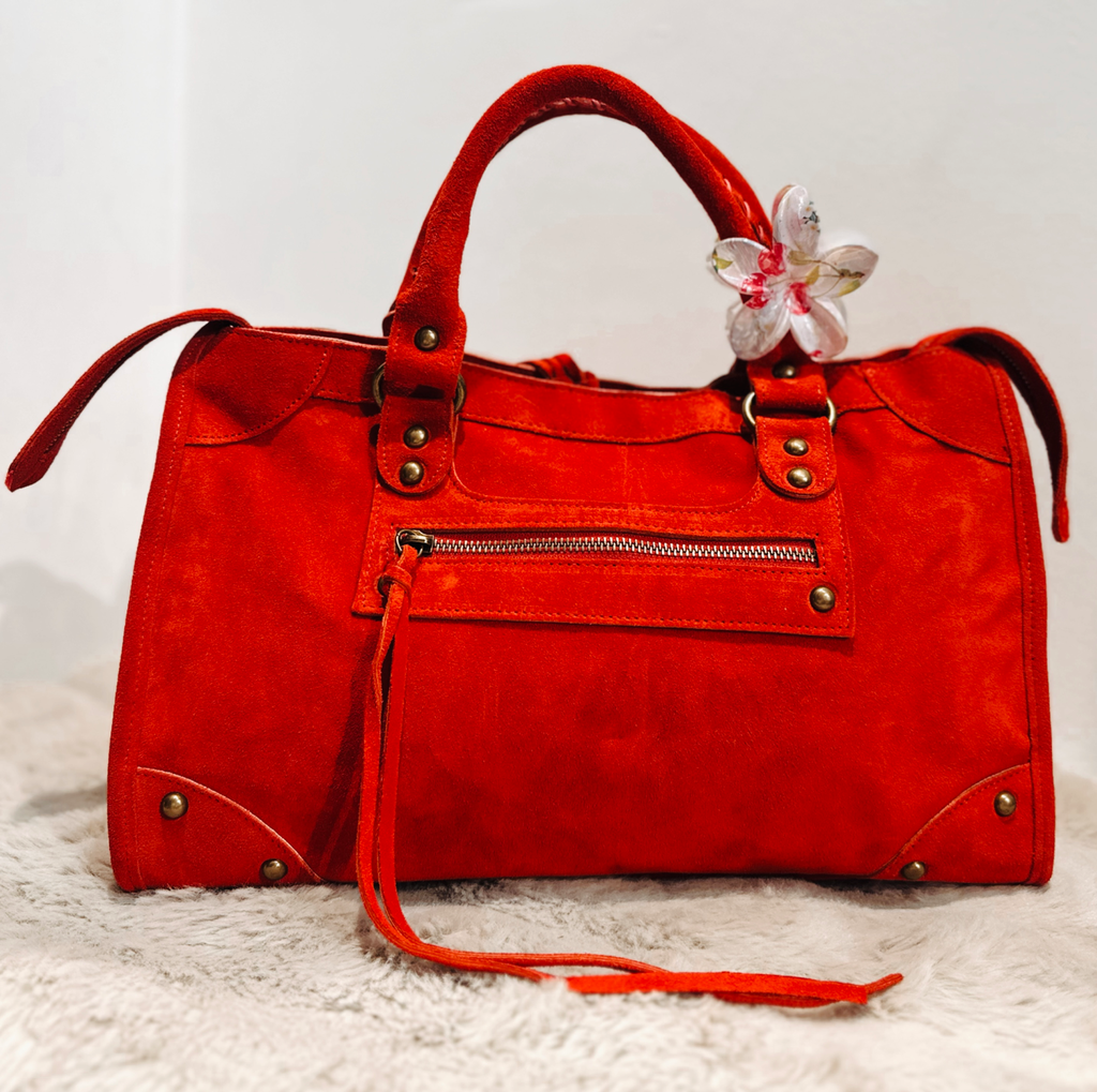 Grand sac gaga rouge