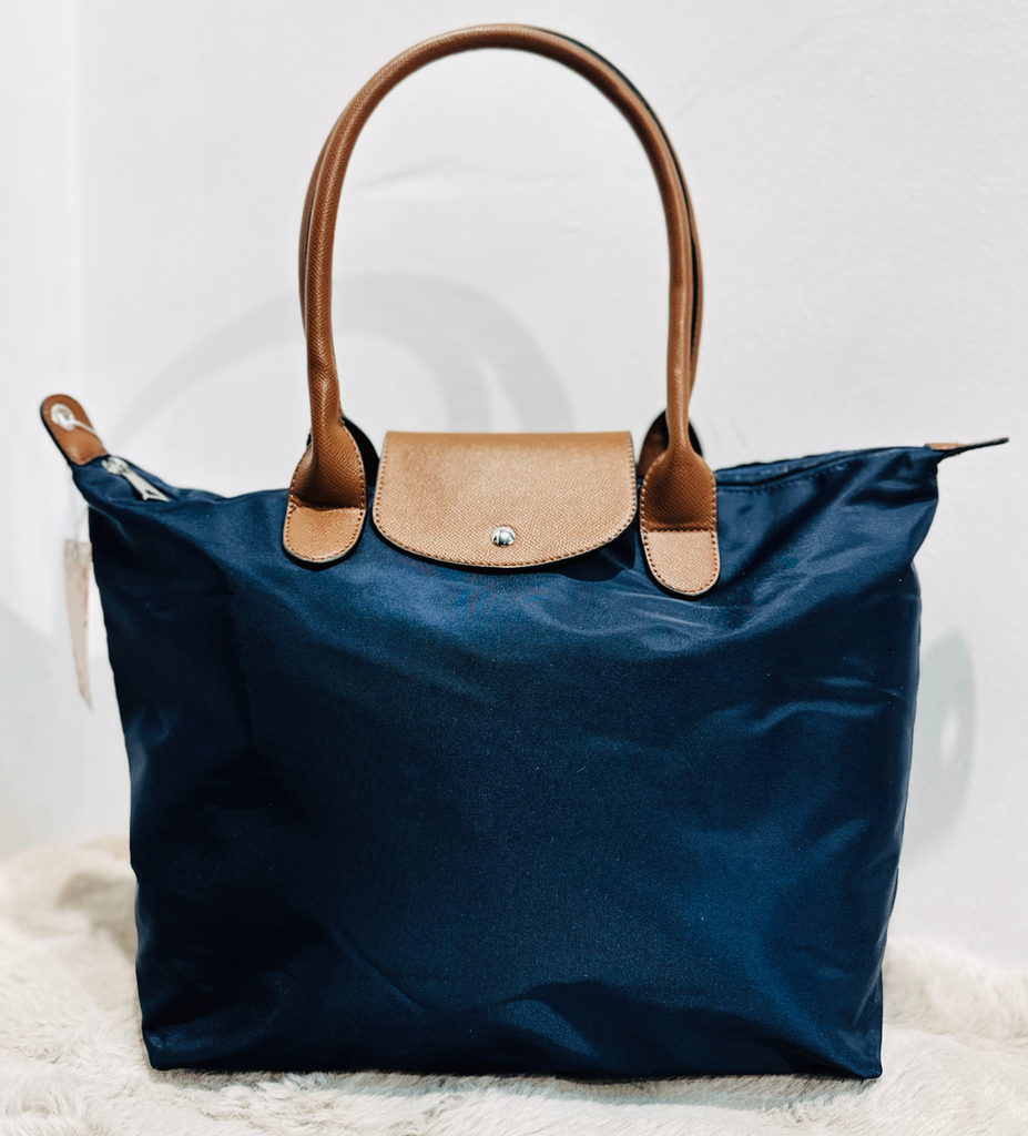 Grand sac Lulu bleu marine
