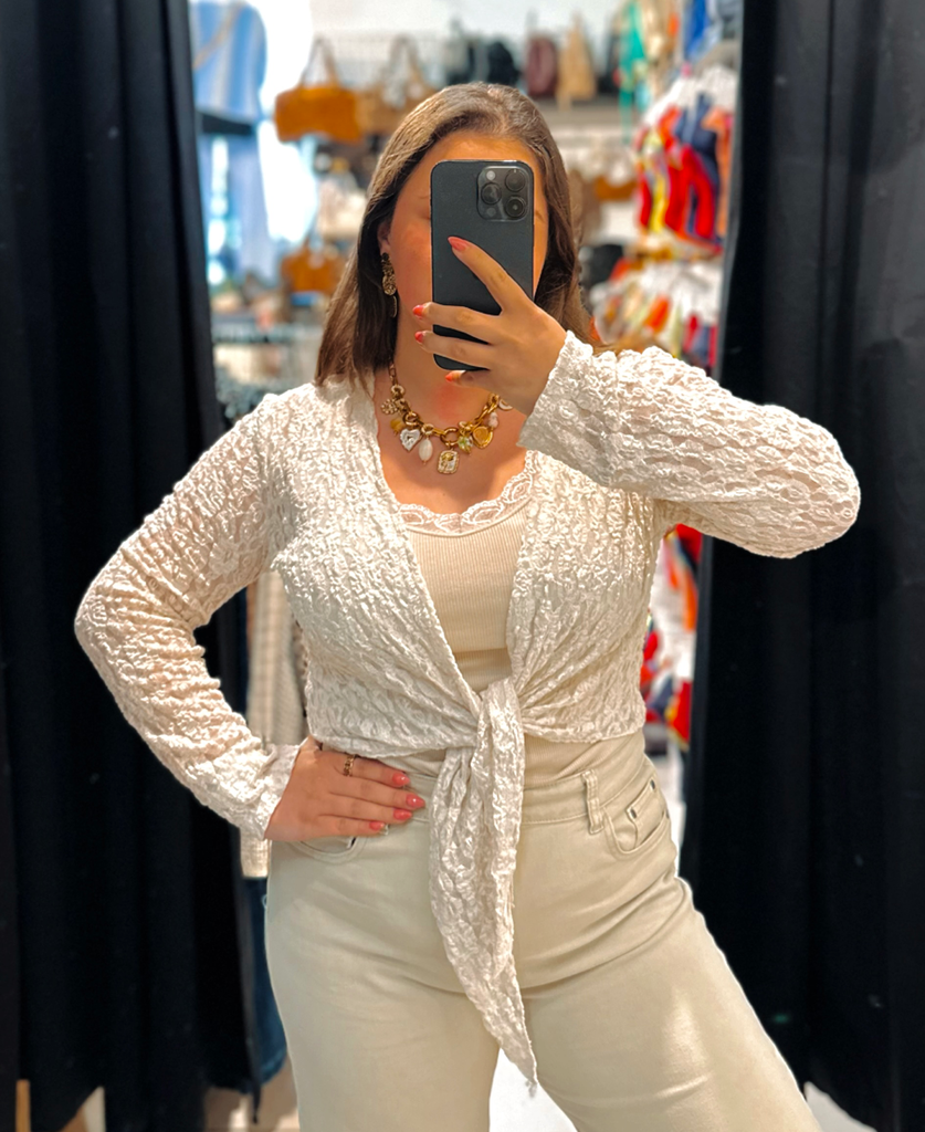 Gilet Noéline beige