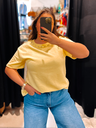 T-shirt Lucile jaune