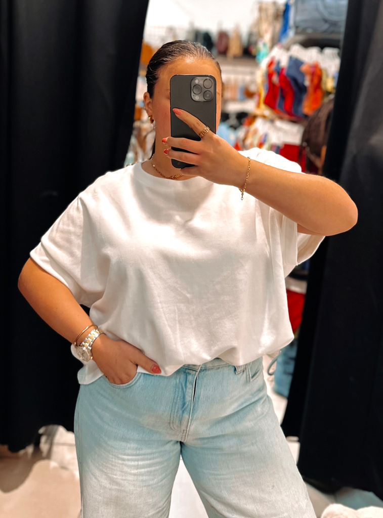 T-shirt Juliette blanc