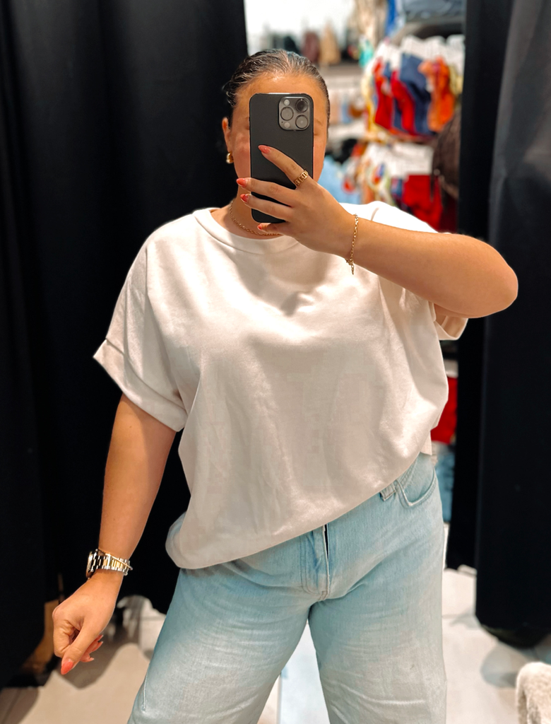 T-shirt Juliette beige