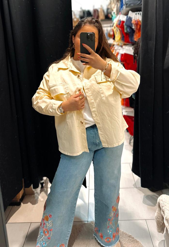 Veste Valentina jaune
