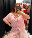 Chemise Agnès rose